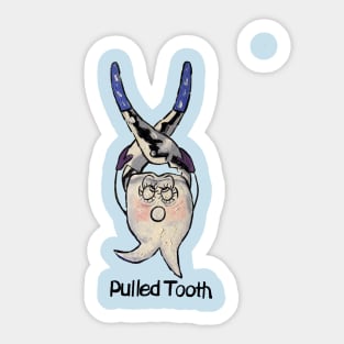 Pulled Tooth Sticker